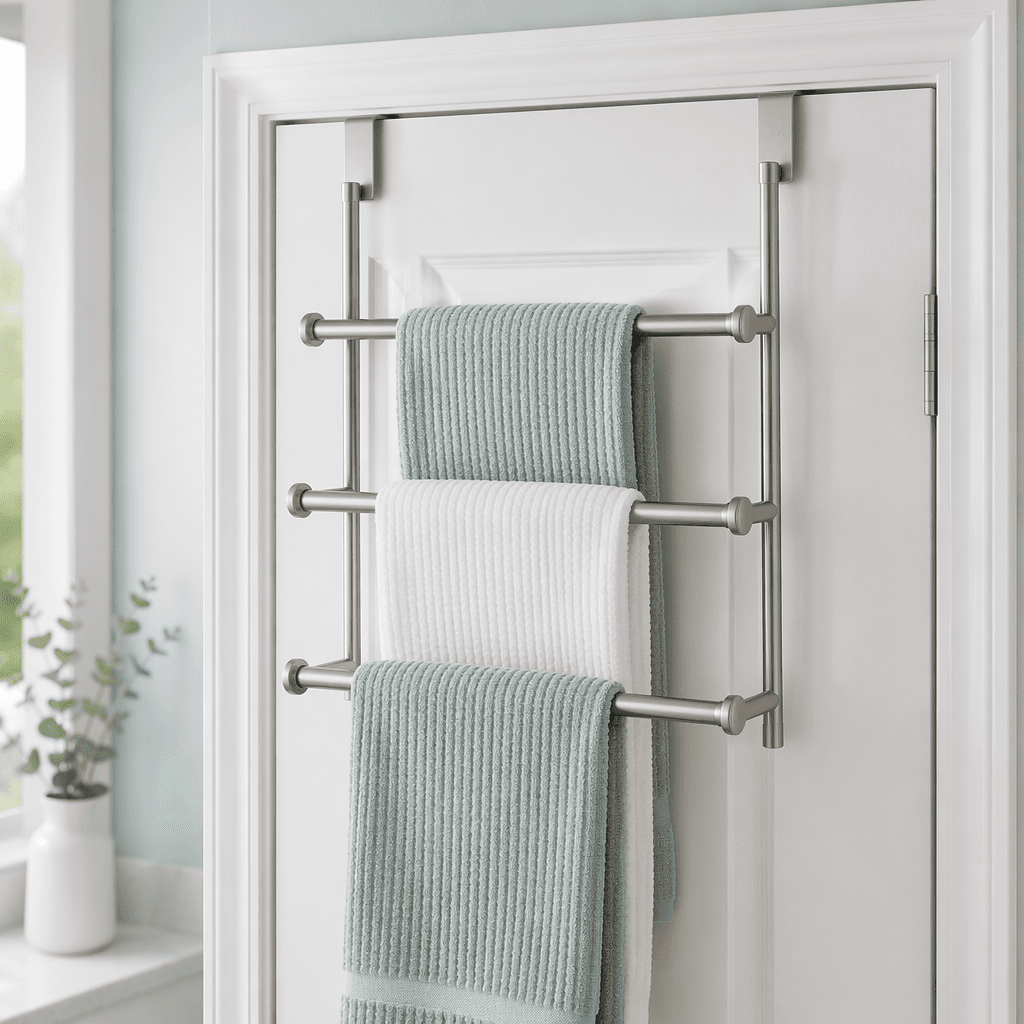 Over-Door Towel Rack